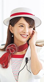 OP603 en joie(アンジョア)アクセントになる赤リボンがかわいい帽子 メッシュタイプ 93-OP603