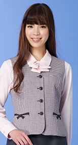 S-03351 03356 SELERY(セロリー) ベスト チェック 99-S03351