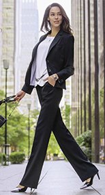 S-50371 SELERY(セロリー) パンツ ストライプ 9950371