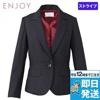 Enjoy EAJ517 [通年]ジャケット ストライプ