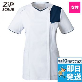 7059SC Folk ZIP SCRUB ジップスクラブ(R)(女性用)