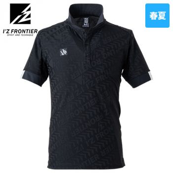 アイズフロンティア 117 [春夏用]アイスフィールジャガード半袖ポロシャツ[男性用]