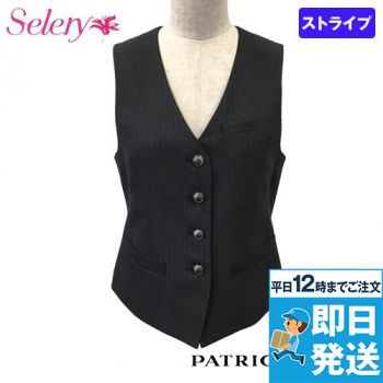 Selery S-03959 [通年]Patrick coxベスト ストライプ