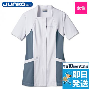 JU804 Junko uni レディースジャケット ラウンドカラー