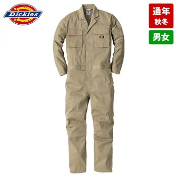 コーコス D-766 [通年]Dickies T/Cストレッチ つなぎ[男女兼用]