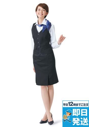 EAS382 Enjoy スカート ストライプ