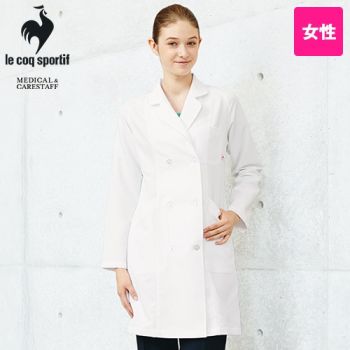 UQW4102 ルコック ドクターコート・ダブル(女性用)超軽量