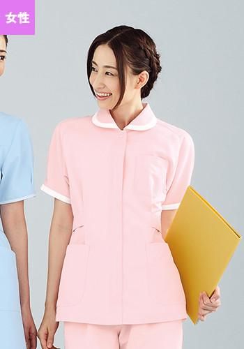 [廃番]半袖ジャケット(女性用)TC