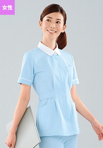 [廃番][シルポート]半袖ジャケット(女性用) TC(949-11)