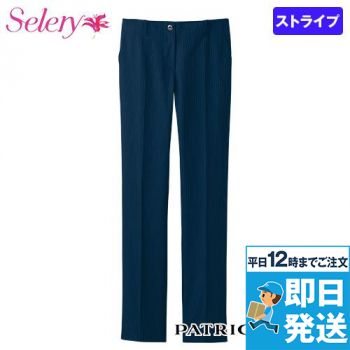 Selery S-50491 [通年]Patrick cox高機能パンツ [ストライプ]