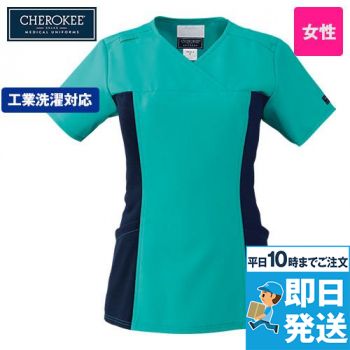 [廃番]CH750 Folk×CHEROKEE(チェロキー) レディーススクラブ(女性用)
