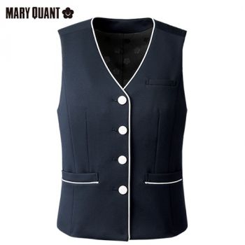 Mary Quant M23231 [通年]MARY QUANT ベスト[ニット/防シワ/吸汗速乾]