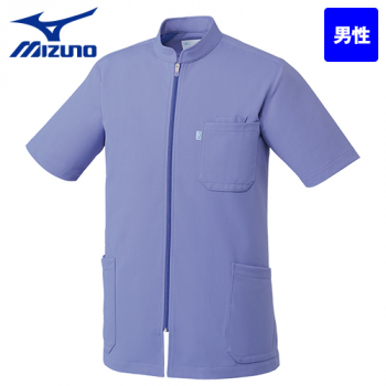 [廃番]MZ-0012 ミズノ(mizuno) メンズケーシー 背面リブ ニット