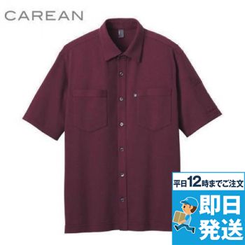 CSY174 キャリーン 半袖ニットシャツ(男女兼用)