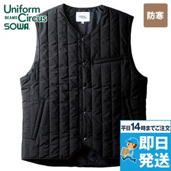 桑和 U773406 [秋冬用]Uniform Circus BEAMS 防寒ベスト