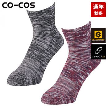 コーコス G-9221 [通年]ニオイクリア ロークルー先丸2P