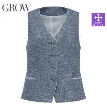 GROW GVEL-2607 [春夏用]ベスト[ニット/全方向ストレッチ/高通気]