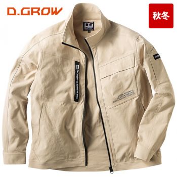 クロダルマ DG437 [秋冬用]D.GROW 長袖ジャンパー[男性用]