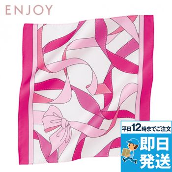 Enjoy EAZ505 ピンクリボン オリジナルミニスカーフ