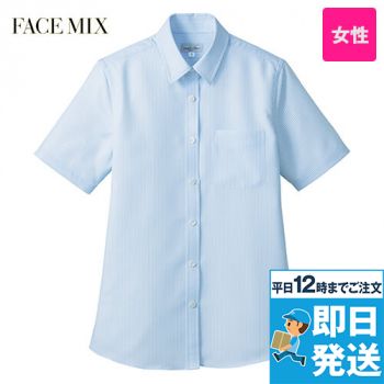 Facemix FB4031L 吸水速乾ブラウス/半袖(女性用)