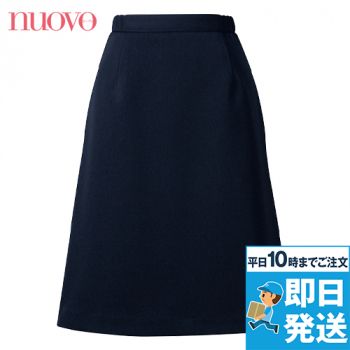FS46001 nuovo(ヌーヴォ) Aラインスカート（58cm丈）[脇ゴム/ストレッチ]