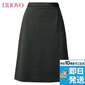 FS46032 nuovo(ヌーヴォ) 後ゴムニットAラインスカート