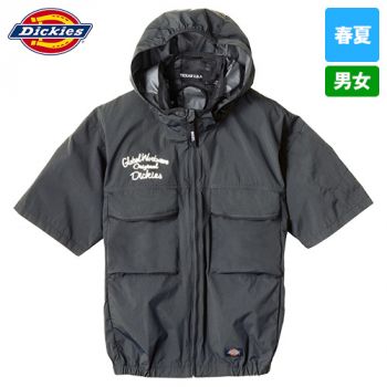 コーコス D-290 [春夏用]Dickies ボルトクール 日傘遮熱® 半袖ブルゾン(ペルチェ ネックホルダー付)[男女兼用]