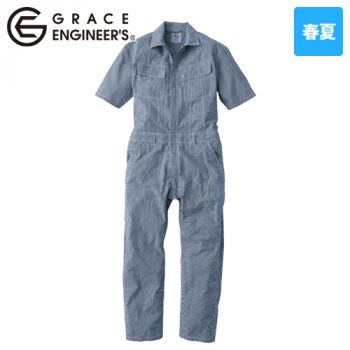 エスケープロダクト GE-885 [春夏用]コットンリネンツナギ（半袖）