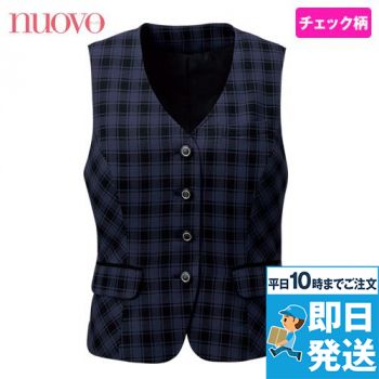 FV36278 nuovo(ヌーヴォ) ベスト チェック柄