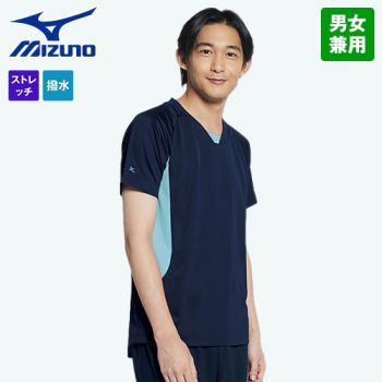 MZ-0199 ミズノ(mizuno) 入浴介助用ニットシャツ(男女兼用)
