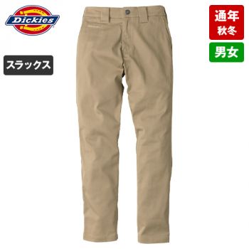 コーコス D-2874 [通年]Dickies T/Cストレッチ オールドスタイル ストレートパンツ[男女兼用]