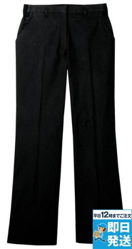 HL1405 ハートグリーン ストレッチブーツカットパンツ
