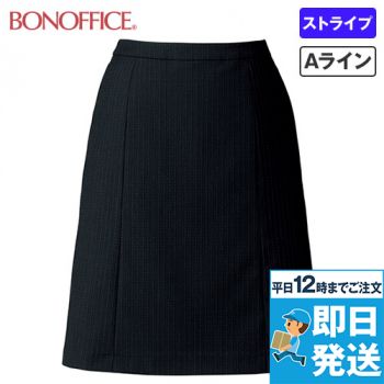 Bonmax AS2286 [通年]オピニオン Aラインスカート ストライプ