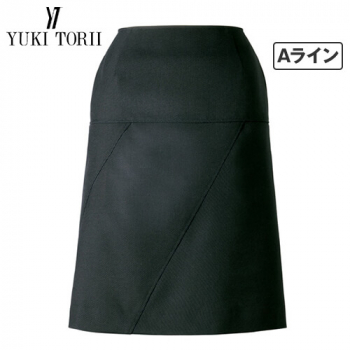 ユキトリイ YT3911  [秋冬用]千鳥格子のハイスペック素材・Aラインスカート 軽量