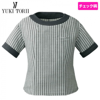 [廃番]ユキトリイ YT4715 プルオーバー チェック柄