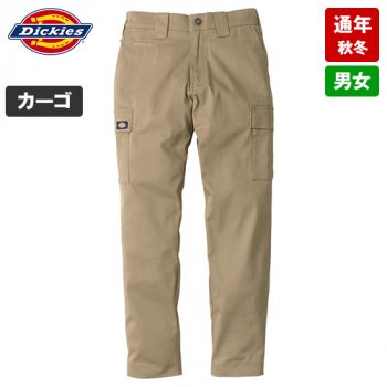 コーコス D-2875 [通年]Dickies T/Cストレッチ オールドスタイル カーゴパンツ[男女兼用]