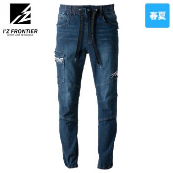 アイズフロンティア 7453 [春夏用]接触冷感ストレッチデニムジョガーパンツ[男性用]