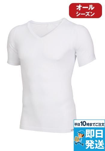 [廃番]84051 TSデザイン マッスルチャージ半袖Tシャツ(背中上部用) コンプレッション