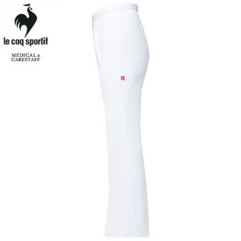 UQW2029 ルコック セミブーツカットパンツ(女性用)ブーツカットで脚長効果