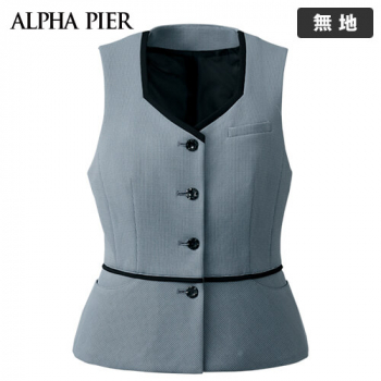 [廃番]アルファピア AR2619 [春夏用]ベスト チェック(ニット/高通気)