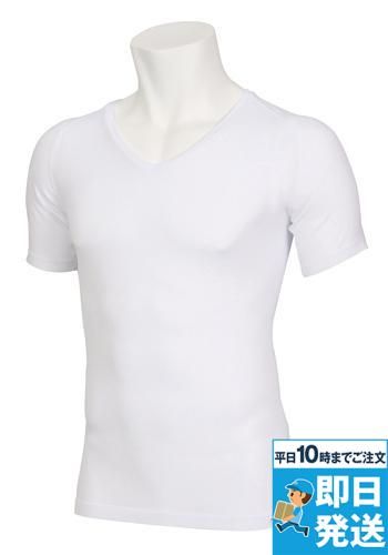 [廃番]84052 TSデザイン マッスルチャージ半袖Tシャツ(背中下部用) コンプレッション
