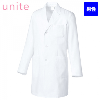 [廃番・返品交換不可]UN-0201 Unite 長袖ドクターコート[男性用]