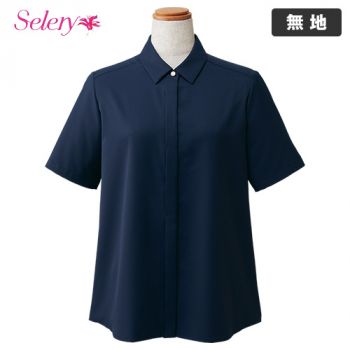 Selery S37331 37336 37337 37338 [通年]半袖ブラウス[ストレッチ/防透]