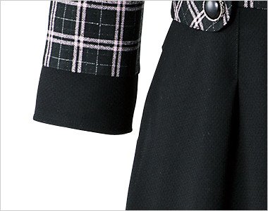 背中ファスナーだから着脱がかんたん