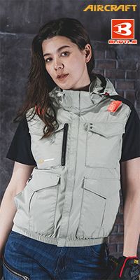 バートル AC2104 [春夏用]エアークラフト ベスト[男女兼用]