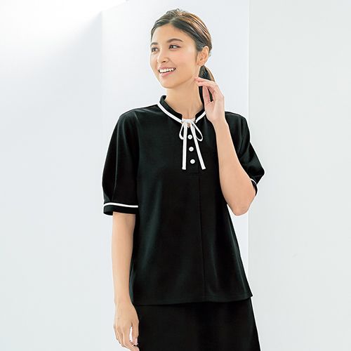 Mary Quant M13111 13112 [春夏用]ポロシャツ(リボン付き)[ニット/高通気]