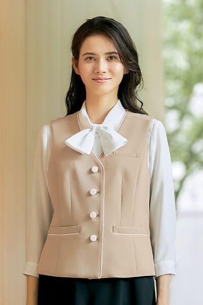 Mary Quant M23231 [通年]MARY QUANT ベスト[ニット/防シワ/吸汗速乾]