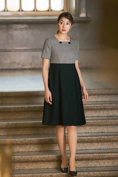 Mary Quant M53321 [通年]MARY QUANT ワンピース[ストレッチ]