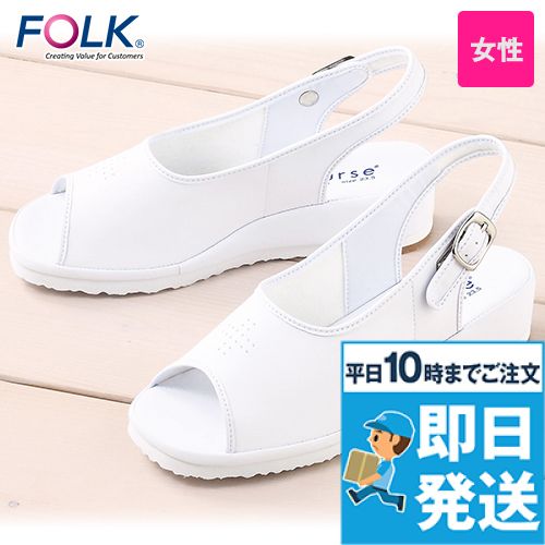 Folk 758 コスパが良くて軽いナースサンダル 女性用