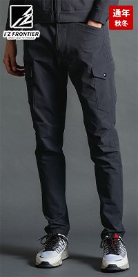 アイズフロンティア 3702 [秋冬用]A.D.ストレッチナイロンカーゴパンツ[男性用]